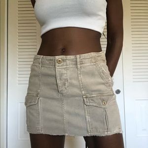 Y2K Cargo Mini Skirt by American Eagle Outfitters